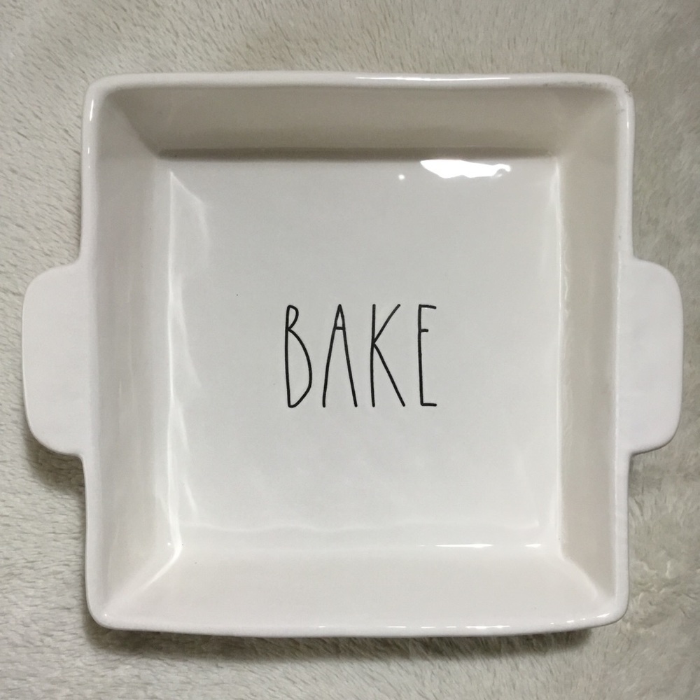 💗SOLD💗 Rae Dunn BAKE baking dish pan LL NEW
